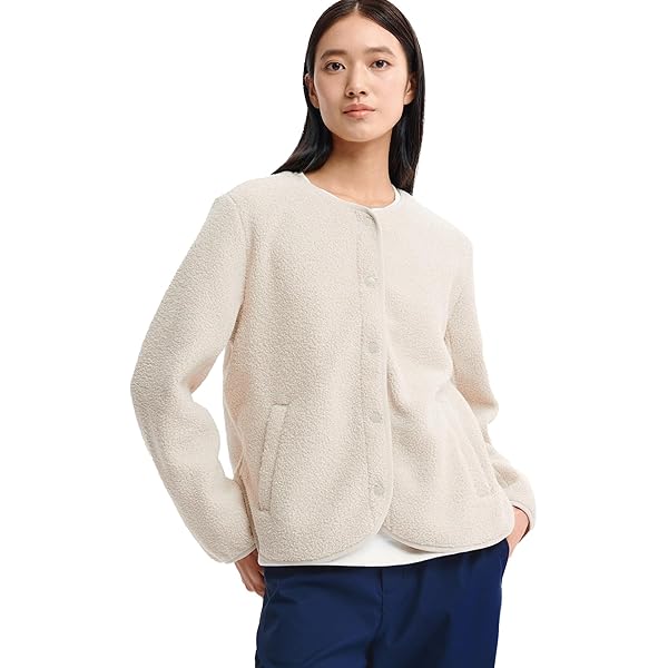 Amazon | [コードエー] carl yarn 2way short cardigan ブラック（019